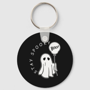 Chaveiro Mantenha Spooky Boo Cute Ghost Halloween Fala