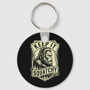 Chaveiro Mantenha Squatchy Pé Grande Sasquatch Divertido
