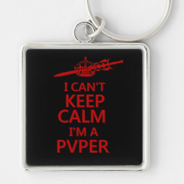 Chaveiro Manter Calmo PVP Gamer Key Chain