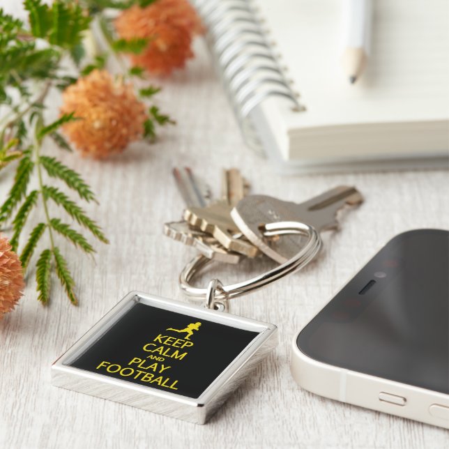 Chaveiro Manter Chave de Cores Personalizada de Futebol Cal (Lateral)