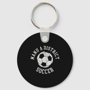 Chaveiro Manua Distrito Futebol Retro Desgastado 90s Vintag