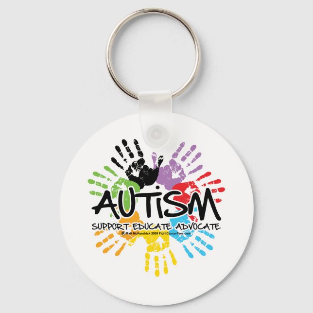 Chaveiro Manual do Autismo (Frente)