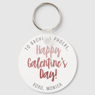 Chaveiro Manuscrito Moderno Happy Galentine's Day Keepsaokt