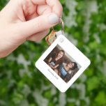 Chaveiro Manutenção de Fotografias Simples e Minimalista<br><div class="desc">Simples chaveiro de Foto Minimalista e Branco,  um belo presente personalizado para amigos,  família,  casal,  namorado,  colega de trabalho,  chefe e muito mais.</div>