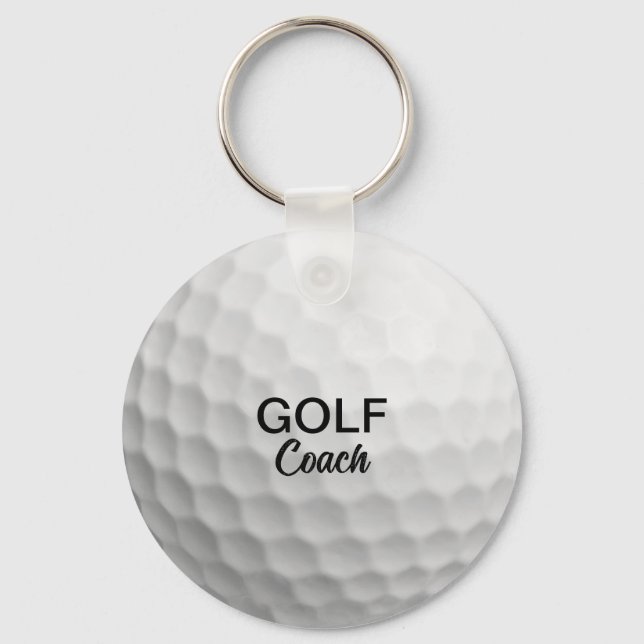 Chaveiro Manutenção do Treinador de Golf Personalizado (Frente)