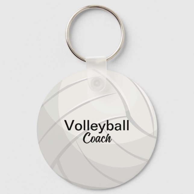 Chaveiro Manutenção do Treinador de Voleibol Personalizado (Frente)