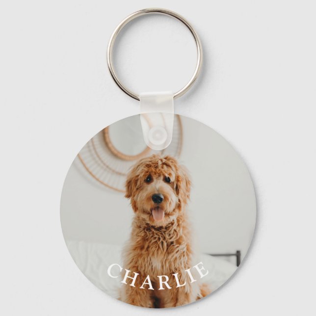 Chaveiro Manutenção Personalizada de Fotografias de Pet de  (Frente)