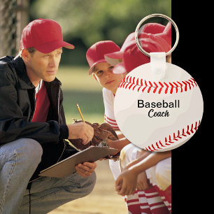 Chaveiro Manutenção personalizada do treinador de beisebol
