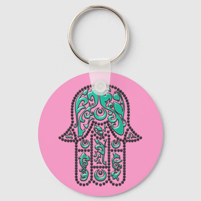 Chaveiro Mão de Fatimas... (Frente)