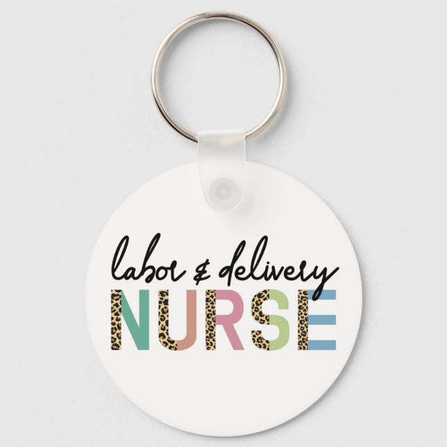 Chaveiro Mão de obra e enfermeira responsável pela entrega (Frente)