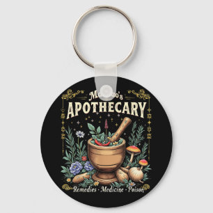 Chaveiro Maomaos Apothecary Fantasy Herbal Potion Art