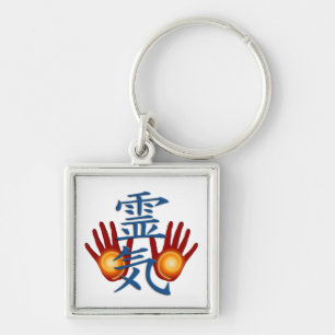 Chaveiro Mãos de Reiki