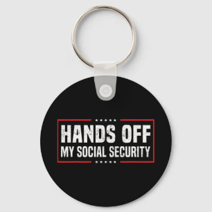 Chaveiro Mãos Para Fora Da Minha Segurança Social