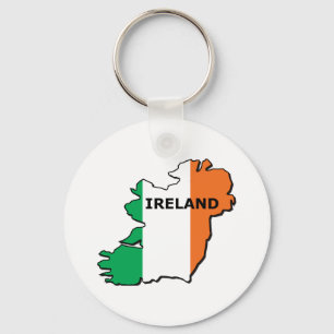 Chaveiro Mapa da Irlanda