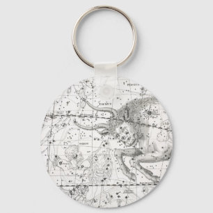 Chaveiro Mapa da placa XIV das constelações