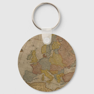 Chaveiro Mapa de Europa   1700