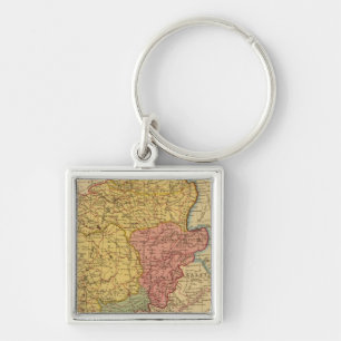 Chaveiro Mapa de Gália