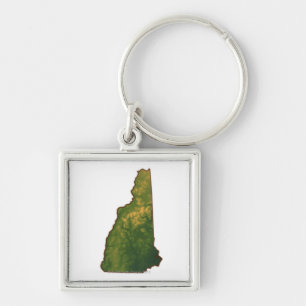 Chaveiro Mapa de New Hampshire 2