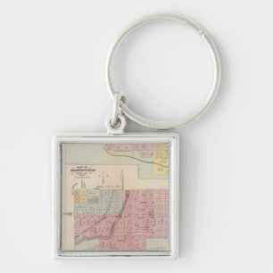Chaveiro Mapa de Owatonna, Mapa de Mantorville, Minnesota