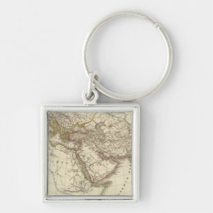 Chaveiro Mapa do atlas de Paris