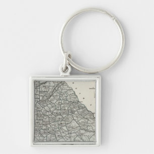Chaveiro Mapa do Atlas Georgia