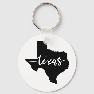 Chaveiro Mapa do Estado do Texas EUA