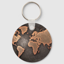 Chaveiro Mapa do mundo