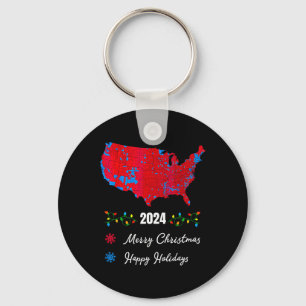 Chaveiro Mapa Eleitoral 2024 Feliz Natal Trump Novo Presi