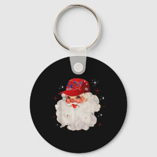 Chaveiro Mapa eleitoral de Trump Papais noeis de Natal Feli