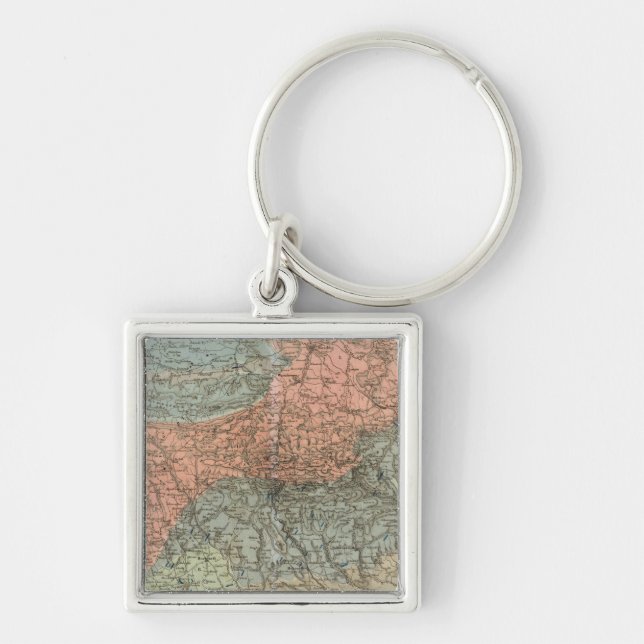 Chaveiro Mapa Especial das Montanhas Gigantes (Frente)