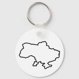 Chaveiro Mapa ucraniano. Ucrânia