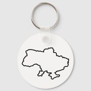 Chaveiro Mapa ucraniano. Ucrânia