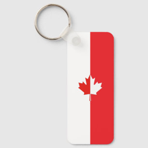Chaveiro Mapas de folhas, vermelho e branco, no Canadá