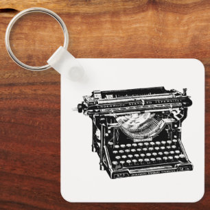 Chaveiro Máquina de Escrever Underwood Escritor