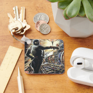 Chaveiro Máquinas futuristas de Sci Fi da ficção cientí