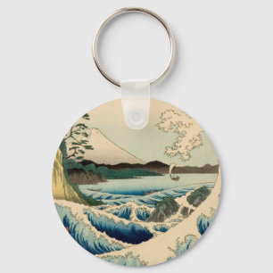 Chaveiro Mar Japonês de Satta Hiroshige Art