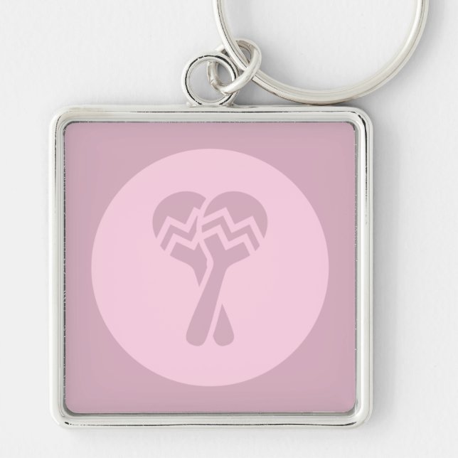 Chaveiro Maracas Music Shakers Arte COR PERSONALIZADA (Frente)