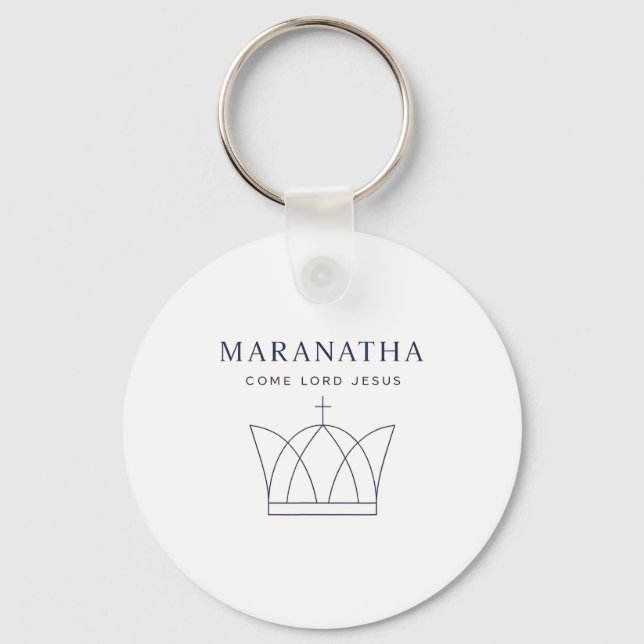 Chaveiro Maranatha Christian Modern Minimalist  (Frente)