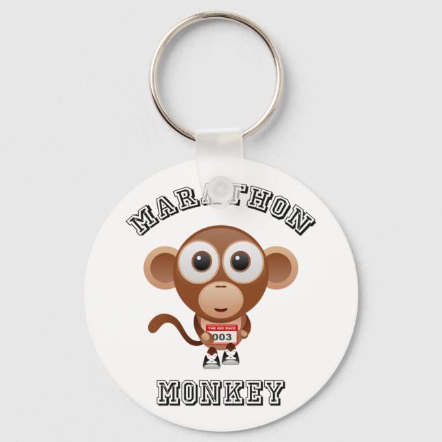 Chaveiro Marathon Monkey (Frente)