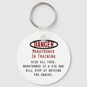 Chaveiro Marathoner do perigo