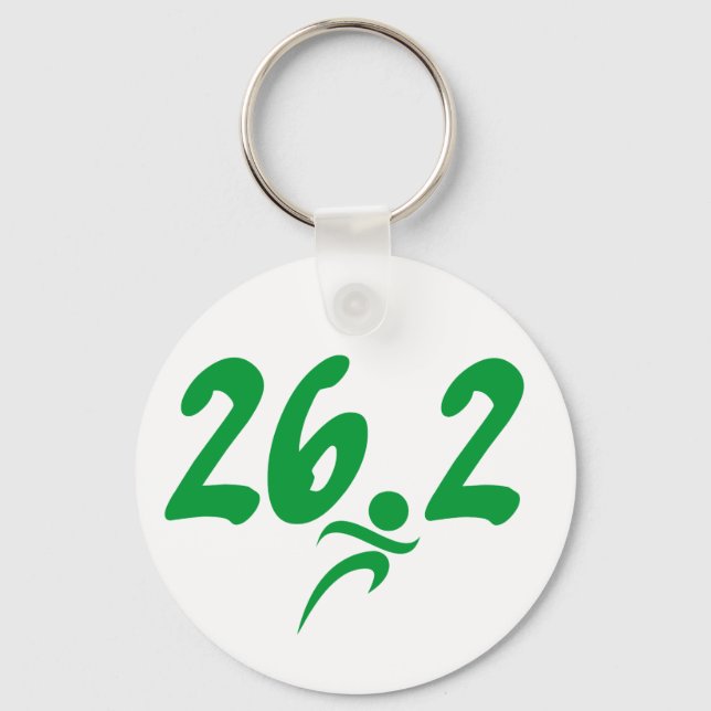 Chaveiro Maratona Verde 26.2 (Frente)