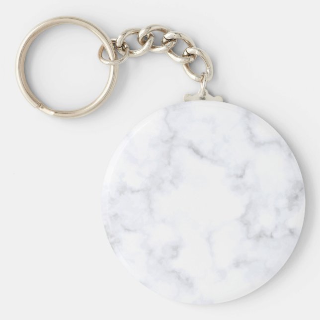 Chaveiro Marble Branco (Frente)