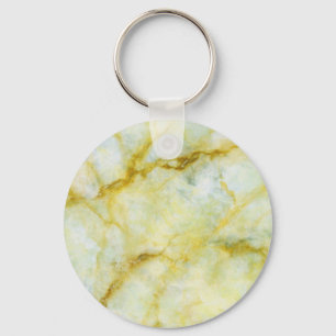 Chaveiro Marble com Threads Amarelos