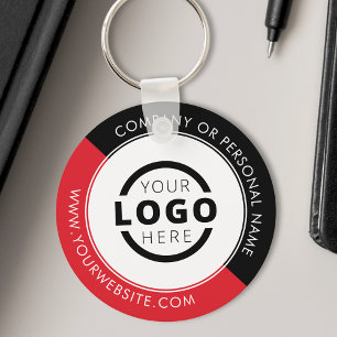 Chaveiro Marca do logotipo comercial do Promocional vermelh