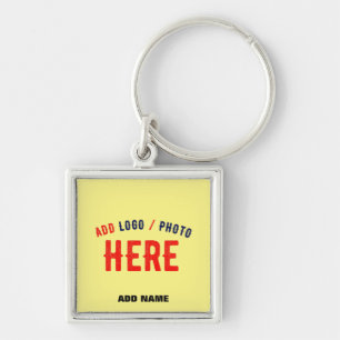 CHAVEIRO MARCA VERIFICADA AMARELO DE PASTEL PERSONALIZADO M