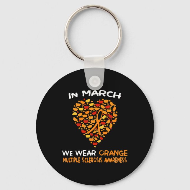 Chaveiro Marcha de Sensibilização para a Esclerose Múltipla (Frente)