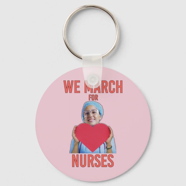 Chaveiro Marchamos por enfermeiras - Enfermeira Enfermeira  (Frente)