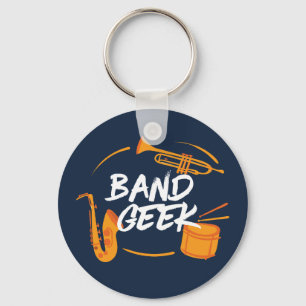 Chaveiro Marching Banda Geek Engraçado Musico
