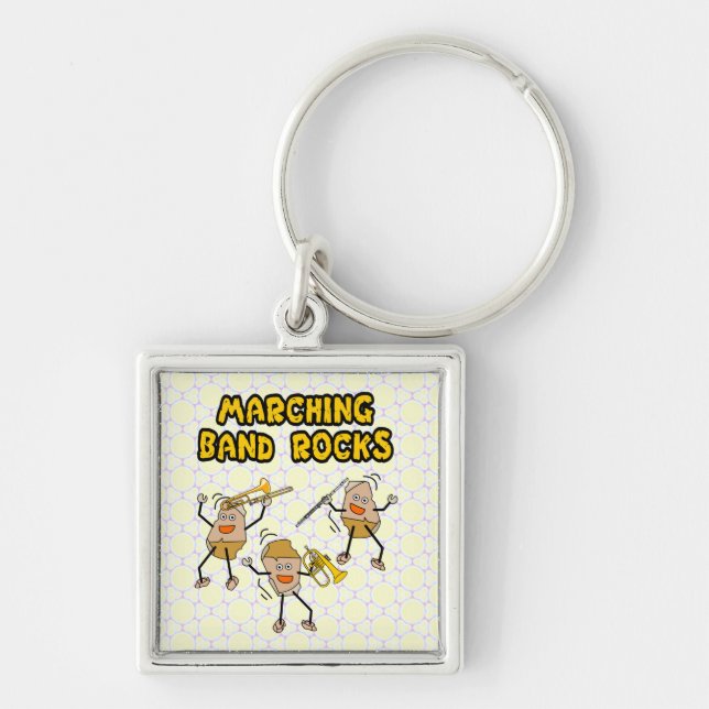 Chaveiro Marching Banda Rocks (Frente)