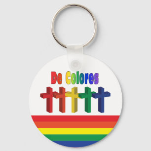 Chaveiro Marching Crosses De Colores Basic Key Chain